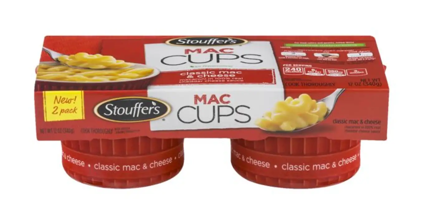 Order Stouffers Mac Cups, Classic Mac & Cheese - 12 Ounces food online from Novato Harvest Market store, Novato on bringmethat.com