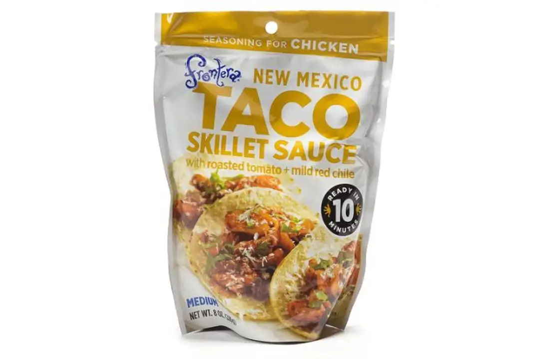 Order Frontera Taco Skillet Sauce, New Mexico, Medium - 8 Ounces food online from Whole Foods Co-Op Denfeld store, Duluth on bringmethat.com