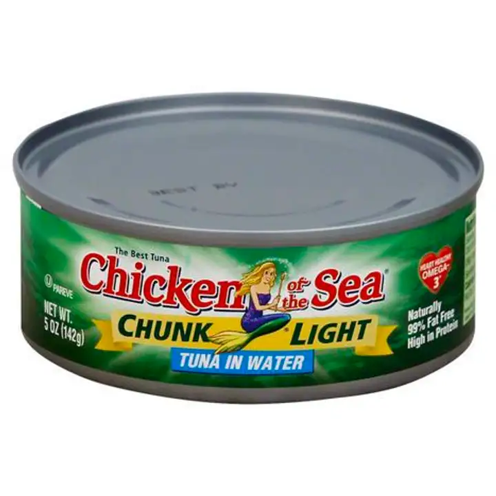 Order Chicken of the Sea Tuna, Chunk Light, in Water - 5 Ounces food online from Novato Harvest Market store, Novato on bringmethat.com