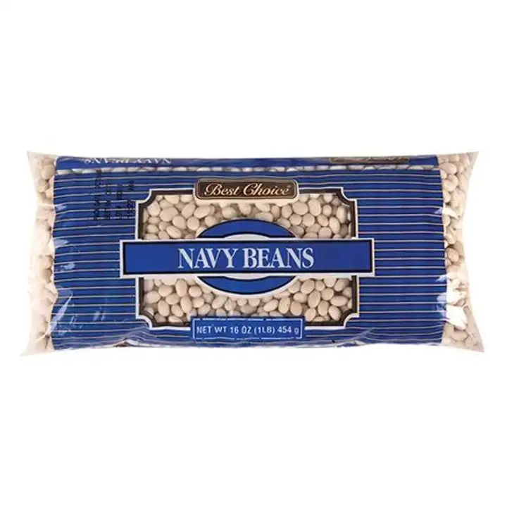 Order Best Choice Dry Navy Beans - 16 Ounces food online from Fligner Market store, Lorain on bringmethat.com