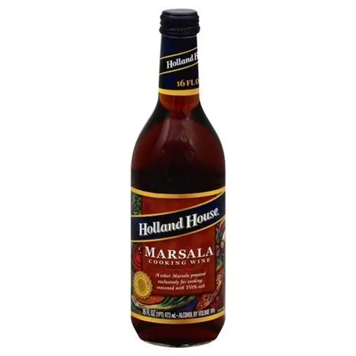 Order Holland House Cooking Wine, Marsala - 16 Ounces food online from Meats Supreme store, Brooklyn on bringmethat.com