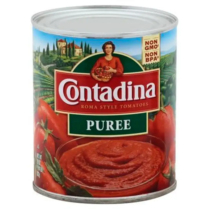 Order Contadina Tomatoes, Roma Style, Puree - 29 Ounces food online from Fligner Market store, Lorain on bringmethat.com