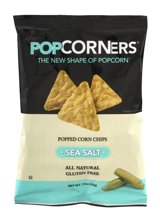 Order Popcorners Popped Corn Chips, Sea Salt - 1 Ounce food online from Holiday farms store, Roslyn Heights on bringmethat.com