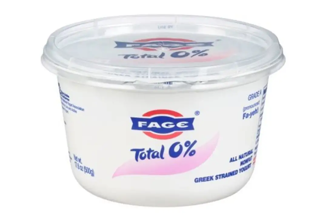 Order Fage Total Yogurt, Greek Strained, Nonfat - 17.6 Ounces food online from Holiday farms store, Roslyn Heights on bringmethat.com