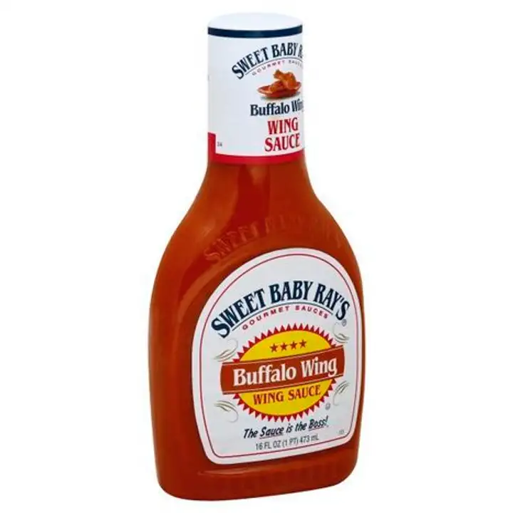Order Sweet Baby Rays Wing Sauce, Buffalo Wing - 16 Ounces food online from Fligner Market store, Lorain on bringmethat.com