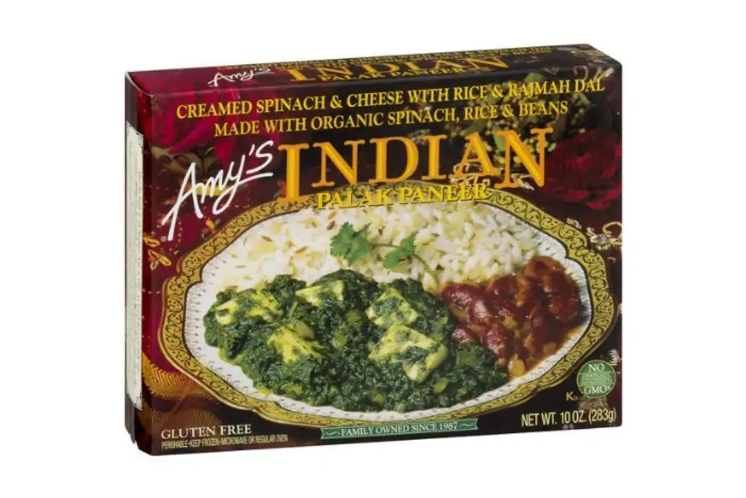 Order Amys Indian Palak Paneer - 10 Ounces food online from Novato Harvest Market store, Novato on bringmethat.com