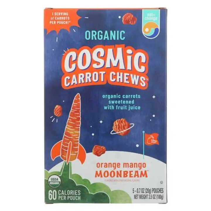 Order Eat the Change Orange Mango Cosmic Carrot Chews - 3.35 Ounces food online from Whole Foods Co-Op Denfeld store, Duluth on bringmethat.com