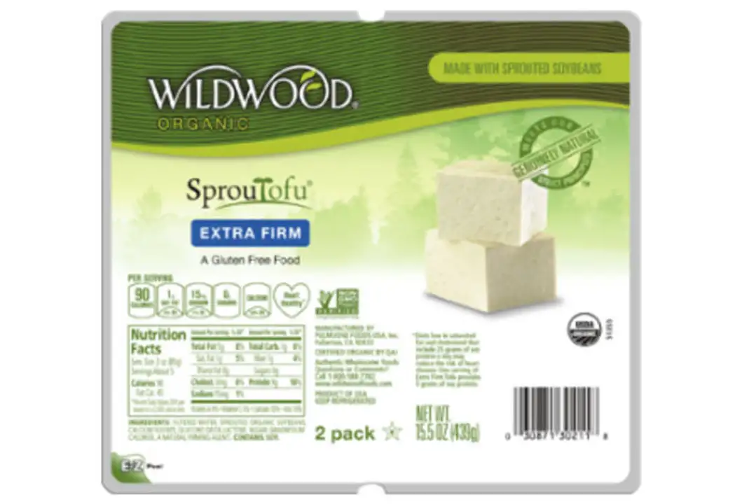 Order Wildwood Sproutofu Firm Water Pack - 14 Ounces food online from Whole Foods Co-Op Denfeld store, Duluth on bringmethat.com
