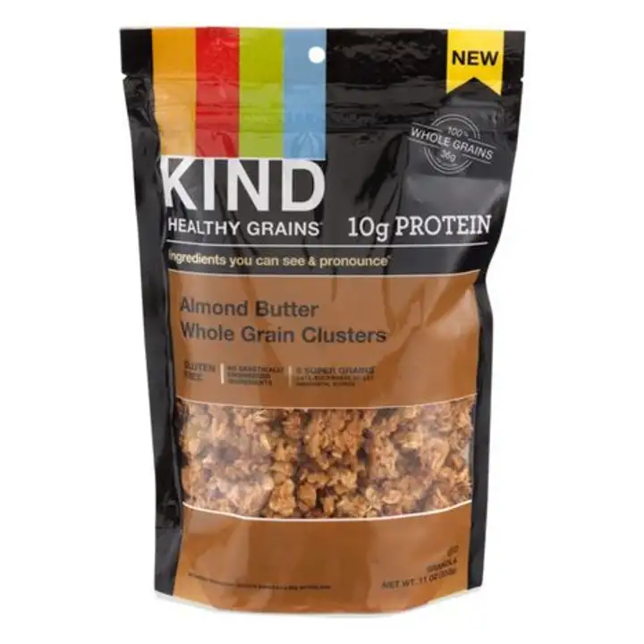 Order Kind Granola, Whole Grain Cluster, Almond Butter - 11 Ounces food online from Holiday farms store, Roslyn Heights on bringmethat.com