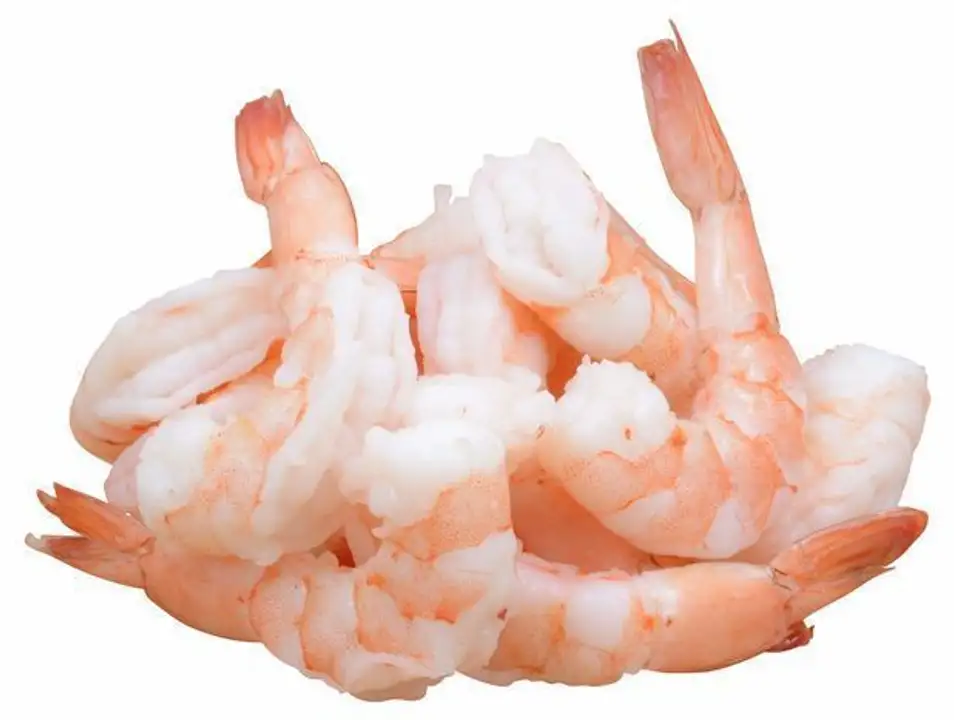 Order 16-20 Farm Raised Cooked Shrimp food online from Holiday farms store, Roslyn Heights on bringmethat.com