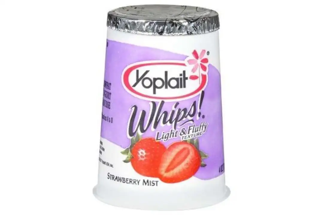 Order Yoplait Whips! Yogurt Mousse, Lowfat, Strawberry Mist - 4 Ounces food online from Holiday farms store, Roslyn Heights on bringmethat.com
