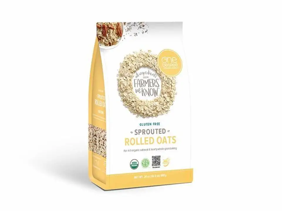 Order One Degree Organic Foods Gluten-Free Sprouted Rolled Oats - 24 Ounces food online from Whole Foods Co-Op Denfeld store, Duluth on bringmethat.com