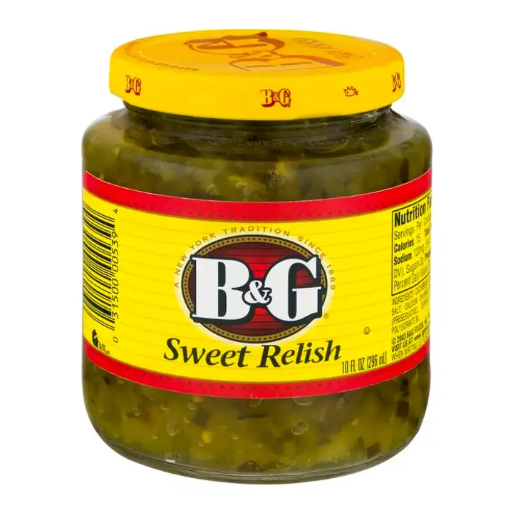 Order B&G Sweet Relish - 10 Ounces food online from Meats Supreme store, Brooklyn on bringmethat.com