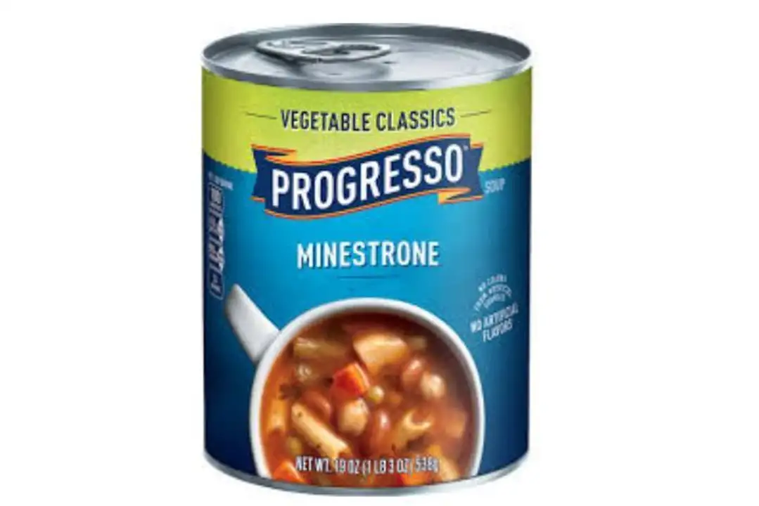 Order Progresso Vegetable Classics Soup, Minestrone - 19 Ounces food online from Holiday farms store, Roslyn Heights on bringmethat.com