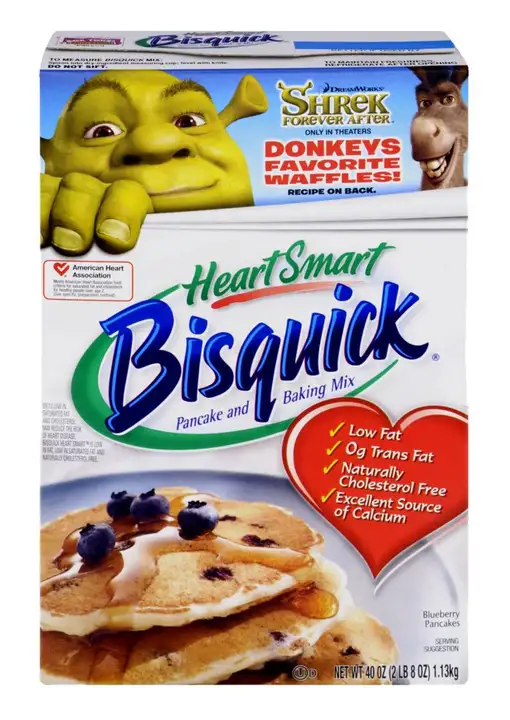 Order Bisquick Heart Smart Pancake & Baking Mix - 40 Ounces food online from Novato Harvest Market store, Novato on bringmethat.com