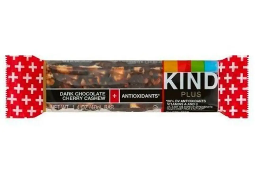 Order Kind Plus Bar, Dark Chocolate Cherry Cashew + Antioxidants - 1.4 Ounces food online from Holiday farms store, Roslyn Heights on bringmethat.com