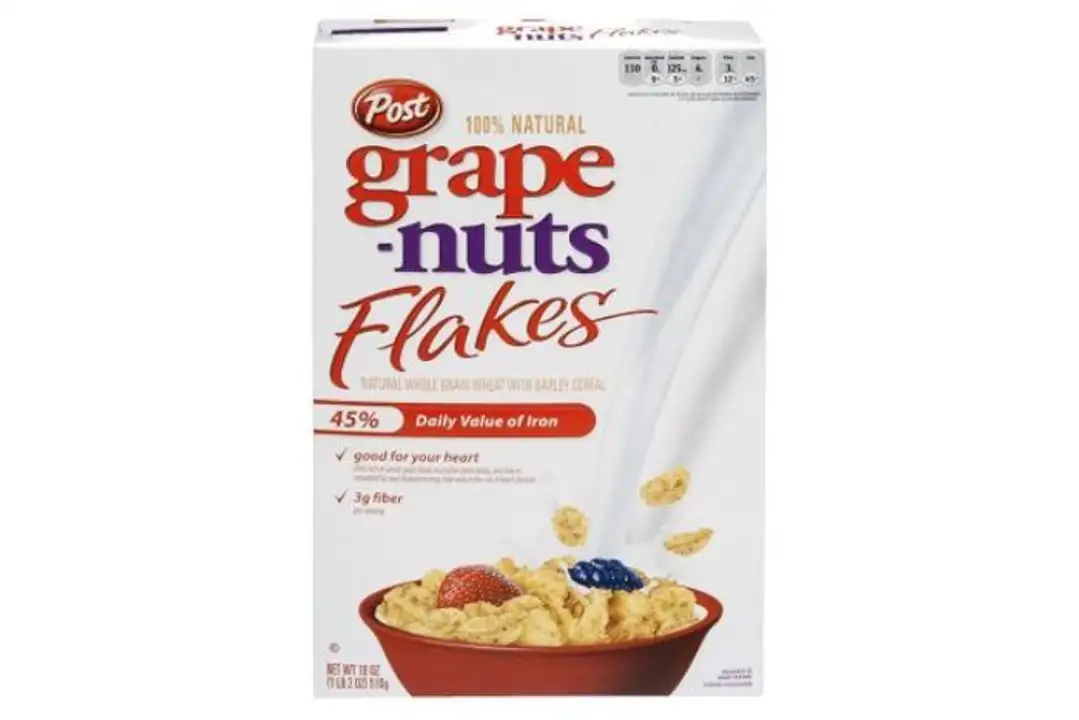 Order Grape Nuts Cereal, Flakes - 18 Ounces food online from Novato Harvest Market store, Novato on bringmethat.com