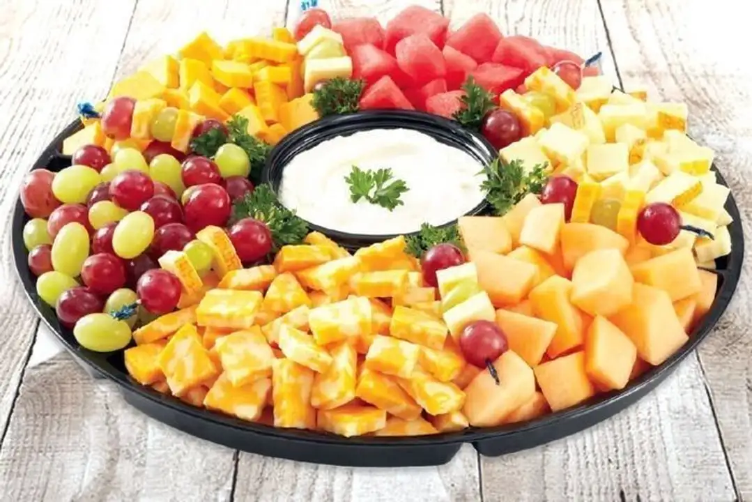 Order International Cheese Platter - 16 Inches food online from Meats Supreme store, Brooklyn on bringmethat.com