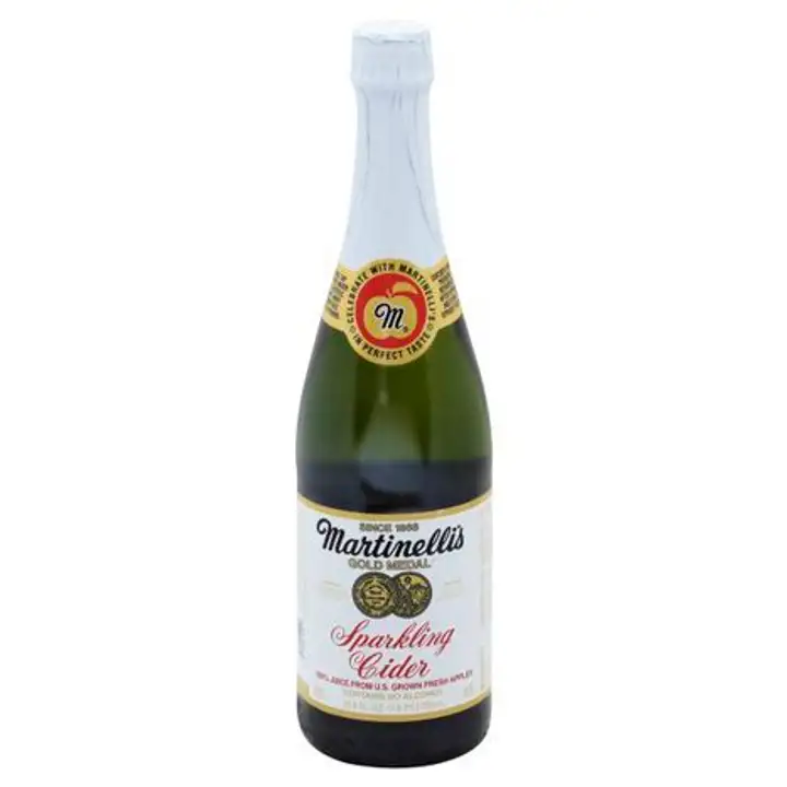 Order Martinellis Sparkling Cider - 25.4 Ounces food online from Holiday farms store, Roslyn Heights on bringmethat.com