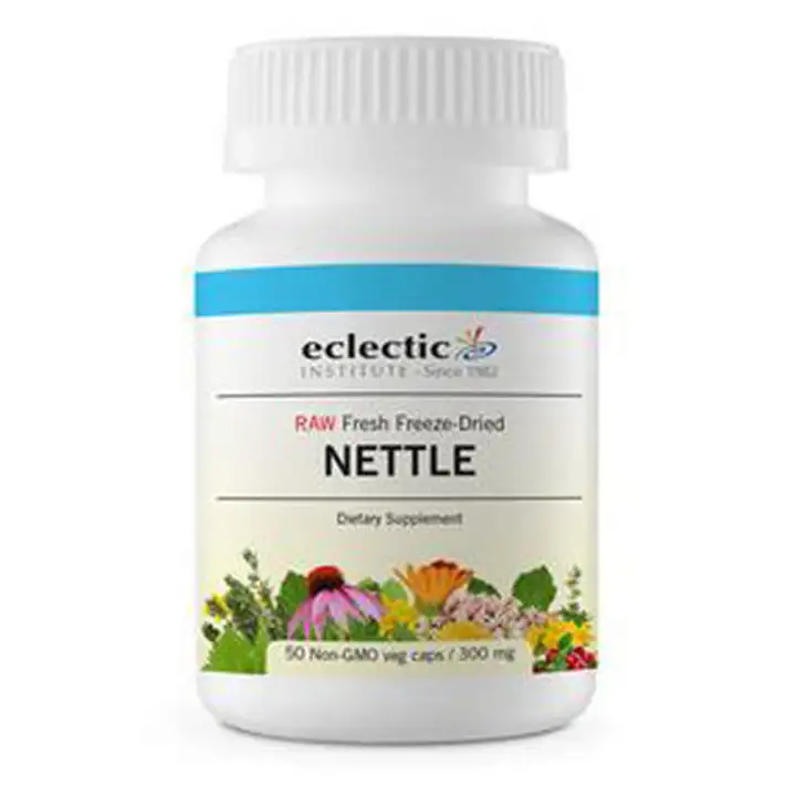 Order Eclectic Institute Nettles Leaf Freeze Dried Capsules - 50 Count food online from Whole Foods Co-Op Denfeld store, Duluth on bringmethat.com