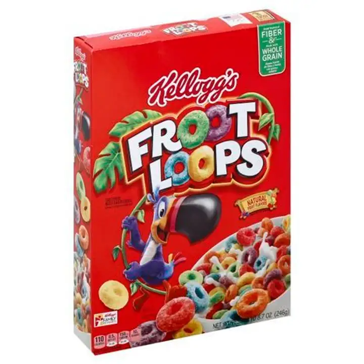 Order Froot Loops Cereal - 8.7 Ounces food online from Fligner Market store, Lorain on bringmethat.com