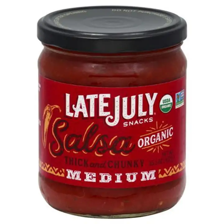 Order Late July Organic Medium Salsa food online from Whole Foods Co-Op Denfeld store, Duluth on bringmethat.com