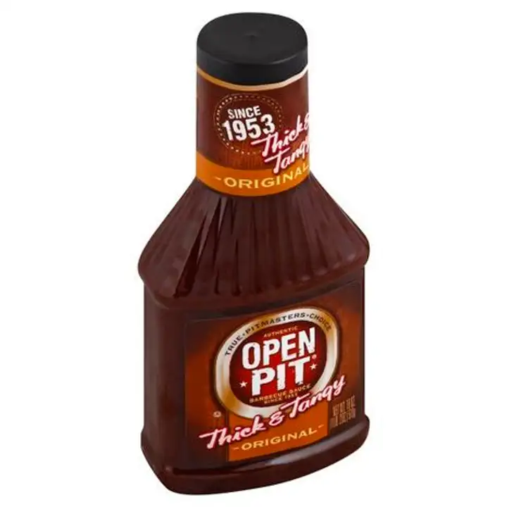 Order Open Pit Barbecue Sauce, Original - 18 Ounces food online from Fligner Market store, Lorain on bringmethat.com