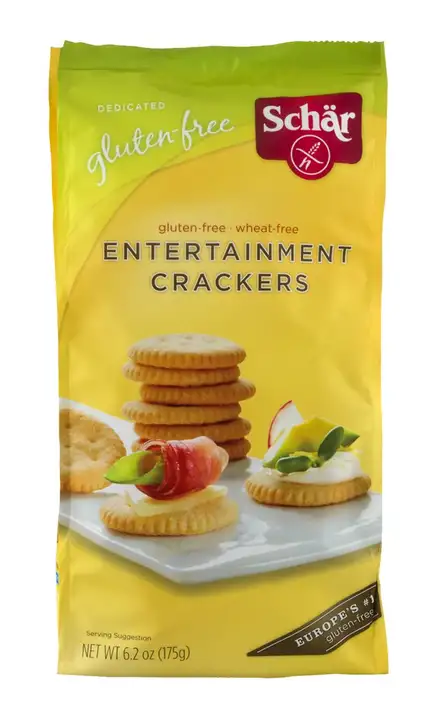Order Schar Entertainment Crackers, Gluten Free - 6.2 Ounces food online from Holiday farms store, Roslyn Heights on bringmethat.com
