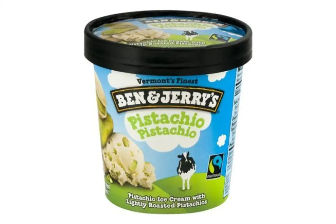 Order Ben & Jerrys Ice Cream, Pistachio Pistachio - 16 Ounces food online from Holiday farms store, Roslyn Heights on bringmethat.com
