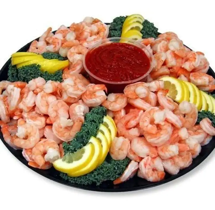 Order Large Shrimp Tray food online from Fligner Market store, Lorain on bringmethat.com