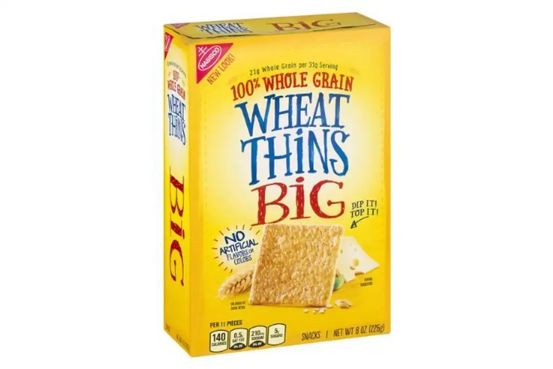 Order Wheat Thins Snacks, Big - 8 Ounces food online from Novato Harvest Market store, Novato on bringmethat.com