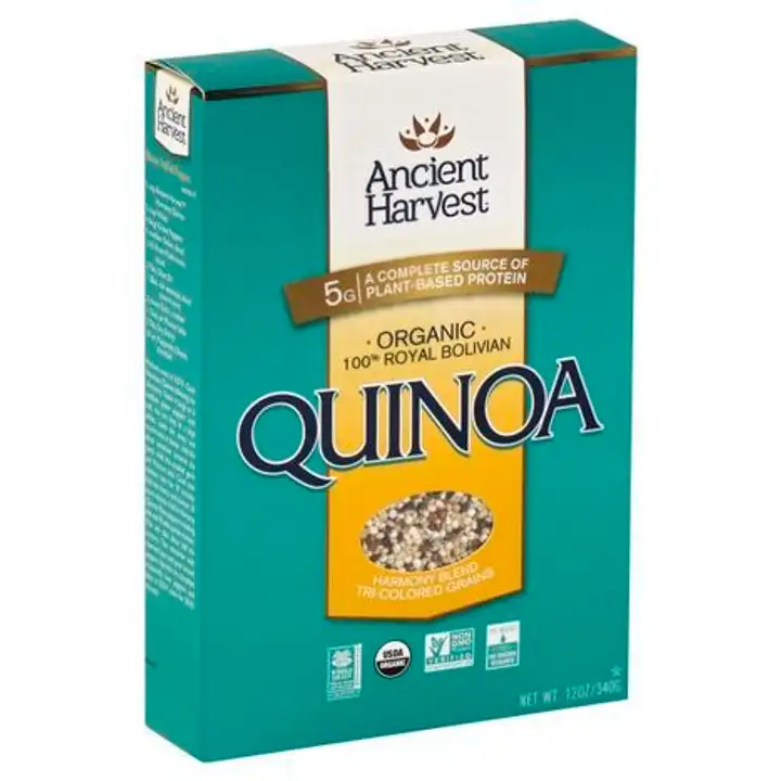 Order Ancient Harvest Quinoa, Harmony, Organic - 14.4 Ounces food online from Whole Foods Co-Op Denfeld store, Duluth on bringmethat.com