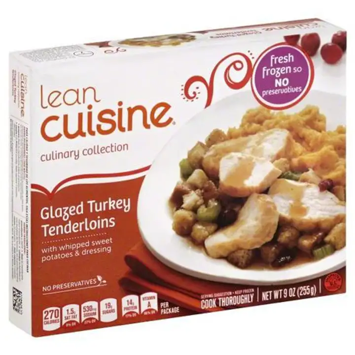 Order Lean Cuisine Culinary Collection Glazed Turkey Tenderloins - 16 Ounces food online from Holiday farms store, Roslyn Heights on bringmethat.com