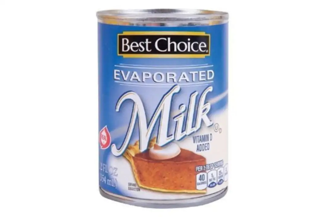 Order Best Choice Evaporated Milk - 12 Ounces food online from Fligner Market store, Lorain on bringmethat.com