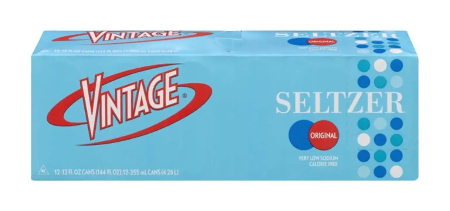 Order Vintage Seltzer Original - 12 Count food online from Holiday farms store, Roslyn Heights on bringmethat.com