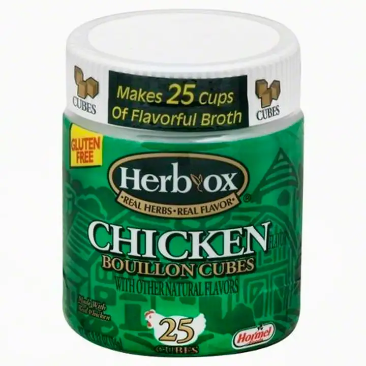 Order Herb Ox Bouillon Cubes, Chicken - 25 Count food online from Novato Harvest Market store, Novato on bringmethat.com