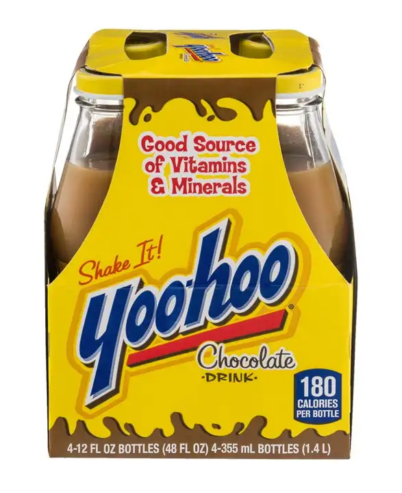 Order Yoo Hoo Chocolate Drink - 4 Each food online from Holiday farms store, Roslyn Heights on bringmethat.com