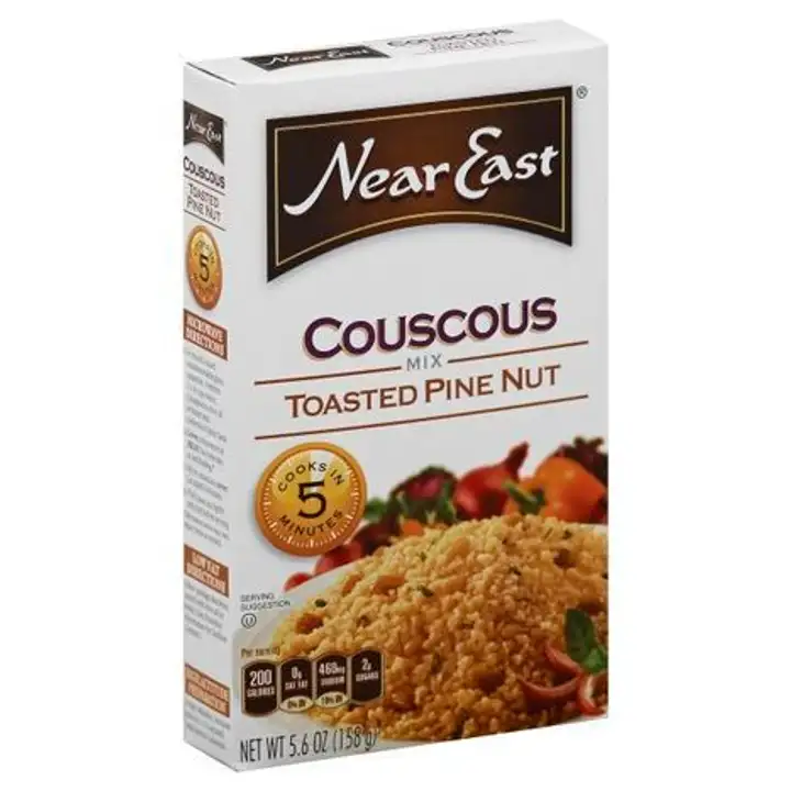 Order Near East Couscous Mix, Toasted Pine Nut - 5.6 Ounces food online from Novato Harvest Market store, Novato on bringmethat.com