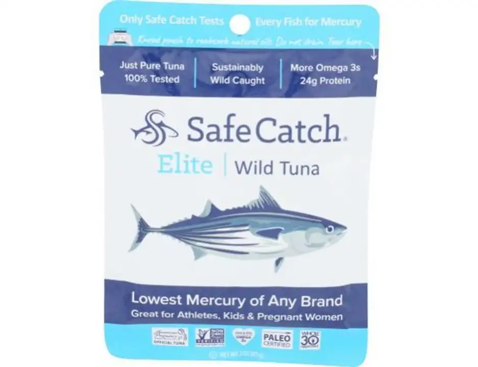 Order Safe Catch Wild Tuna, Elite - 3 Ounces food online from Whole Foods Co-Op Denfeld store, Duluth on bringmethat.com