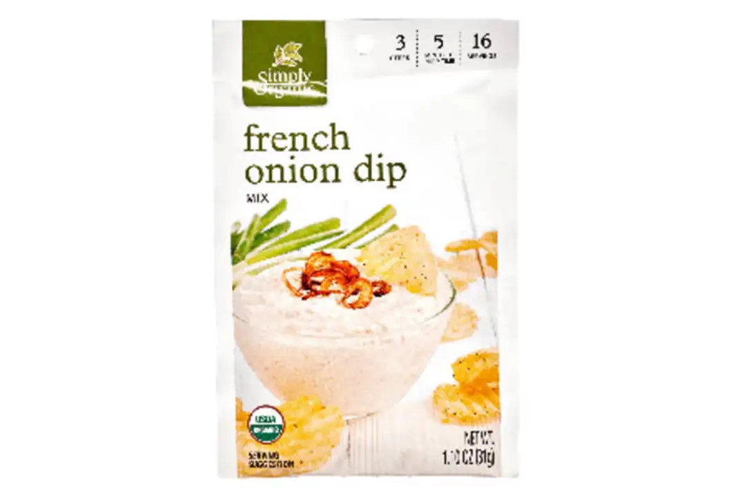 Order Simply Organic Dip Mix, French Onion - 1.1 Ounces food online from Whole Foods Co-Op Denfeld store, Duluth on bringmethat.com
