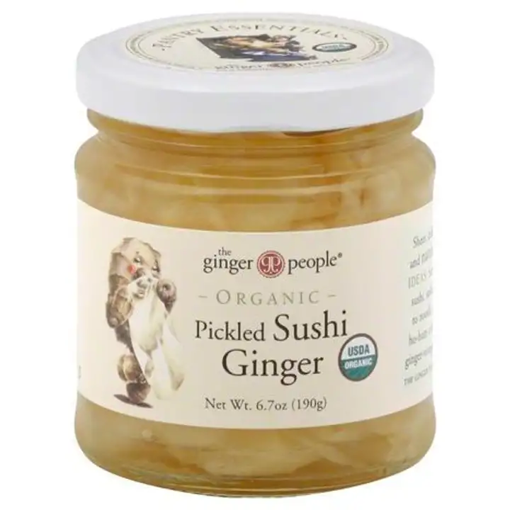Order Ginger People Ginger, Pickled Sushi - 6.7 Ounces food online from Whole Foods Co-Op Denfeld store, Duluth on bringmethat.com