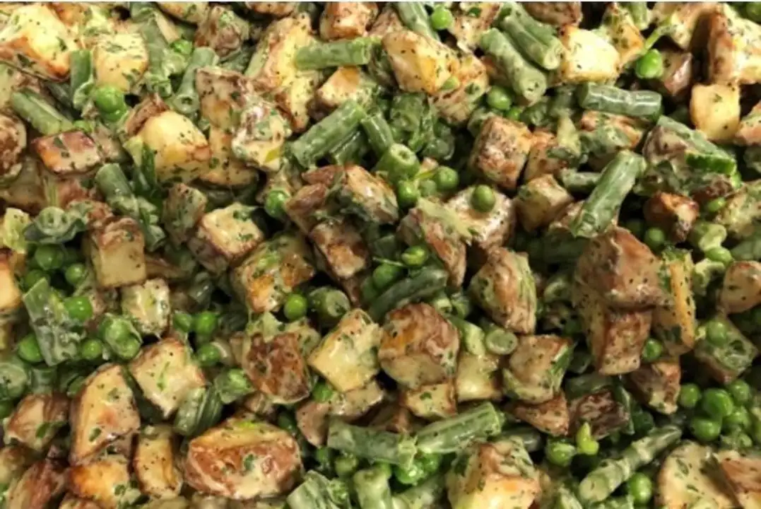 Order WFC Deli Green Goddess Potato Salad food online from Whole Foods Co-Op Denfeld store, Duluth on bringmethat.com