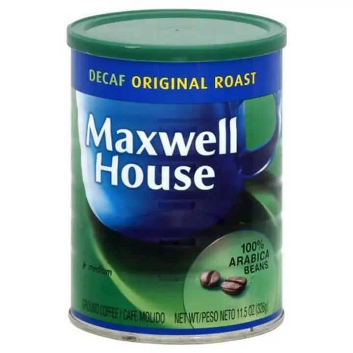 Order Maxwell House Coffee, Ground, Decaf Original Roast, Medium - 11.5 Ounces food online from Meats Supreme store, Brooklyn on bringmethat.com