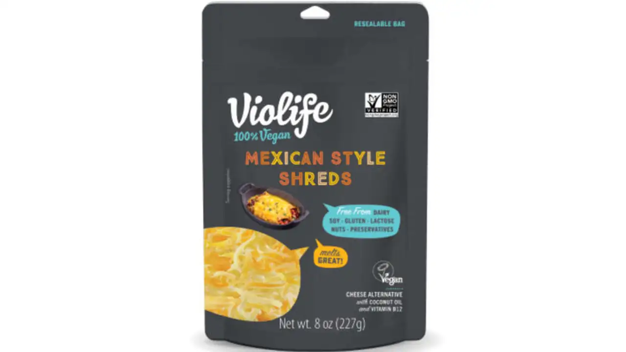 Order Violife Vegan Mexican Style Shredded Cheese - 8 Ounces food online from Whole Foods Co-Op Denfeld store, Duluth on bringmethat.com