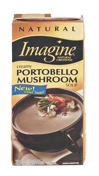 Order Imagine Soup, Creamy, Portobello Mushroom - 32 Ounces food online from Novato Harvest Market store, Novato on bringmethat.com