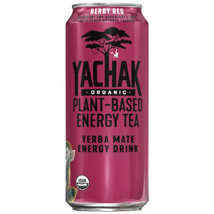 Order Yachak Yerba Mate Berry Red Energy Drink - 16 Ounces food online from Whole Foods Co-Op Denfeld store, Duluth on bringmethat.com
