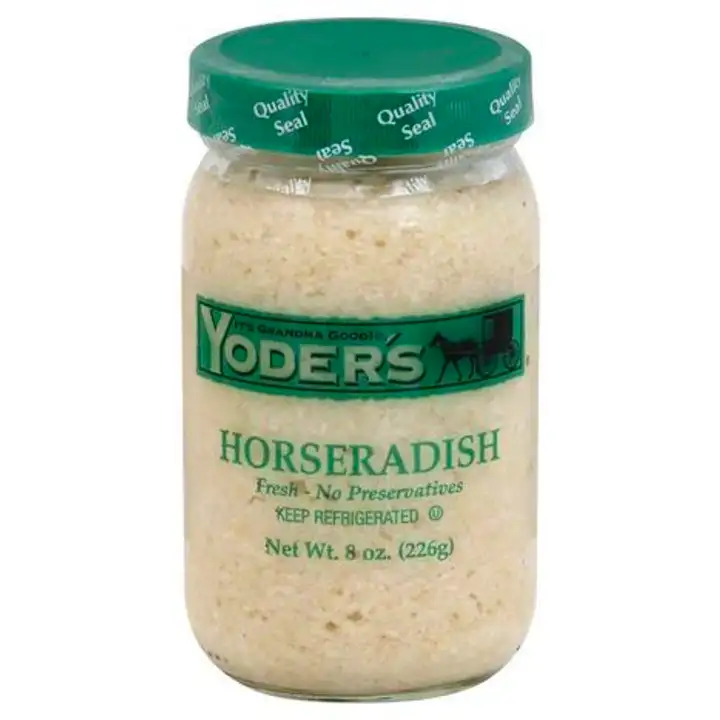 Order Yoders Horseradish - 8 Ounces food online from Fligner Market store, Lorain on bringmethat.com