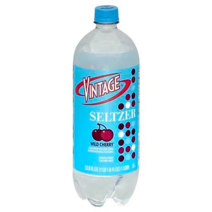 Order Vintage Seltzer, Wild Cherry - 33.8 Ounces food online from Holiday farms store, Roslyn Heights on bringmethat.com