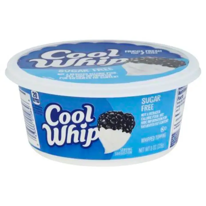 Order Cool Whip Whipped Topping, Sugar Free - 8 Ounces food online from Holiday farms store, Roslyn Heights on bringmethat.com