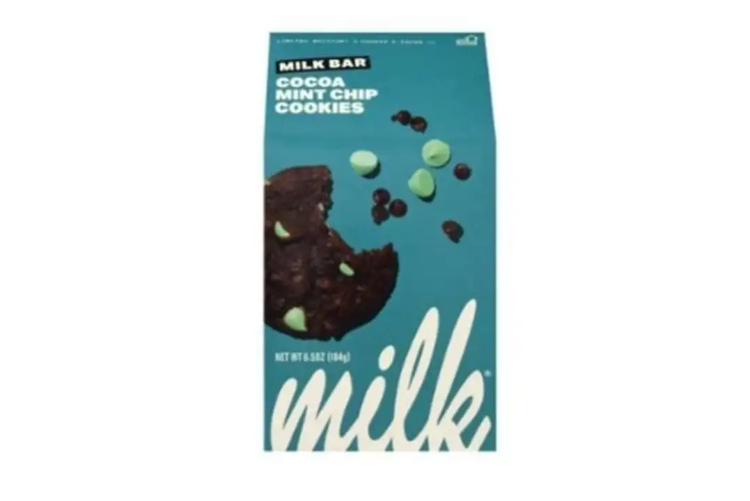 Order Milk Bar Cocoa Mint Chip Cookies - 6.5oz food online from Whole Foods Co-Op Denfeld store, Duluth on bringmethat.com